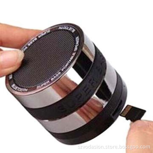 2014 hot USB micro TF card portable wireless Bluetooth speaker with FM